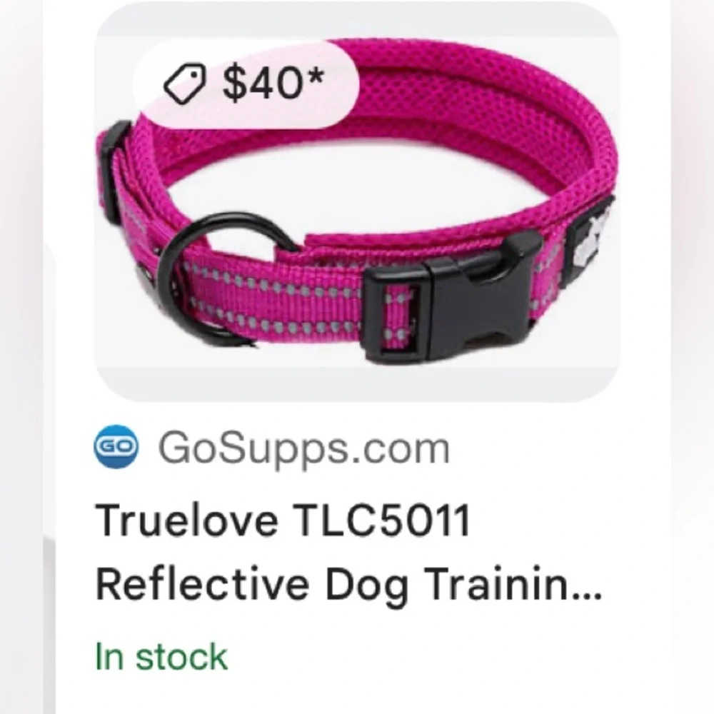 Bundle TWO TRUE LOVE DOG COLLARS IN EXCELLENT CONDITION!